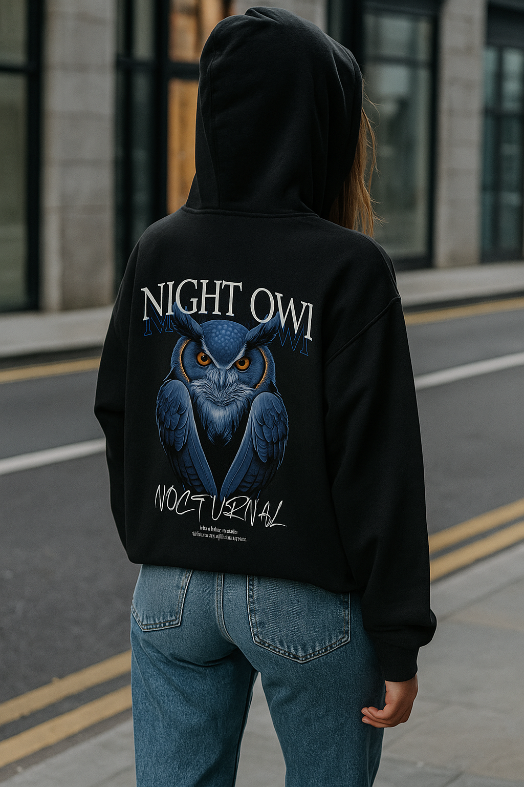 Night Owl Oversized Hoodie