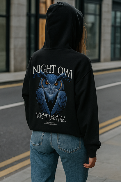 Night Owl Oversized Hoodie