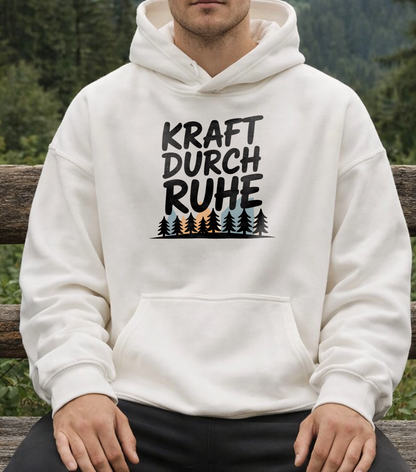 Kraft durch Ruhe Oversized Hoodie